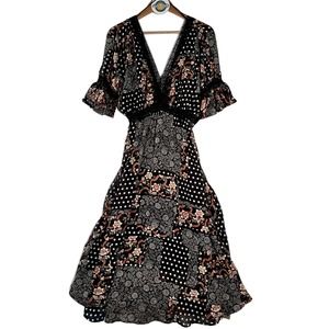 NWT Nasty Gal Polka Dot Dress